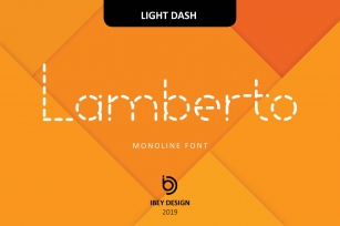 Lamberto Light Dash Font Download