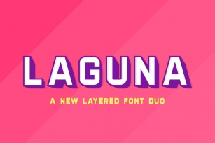 Laguna Layered Duo Font Download