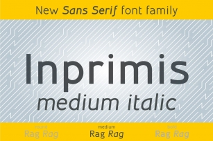 Inprimis Medium Italic Font Download