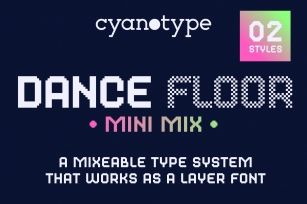 Dance Floor Mini Mix Font Download