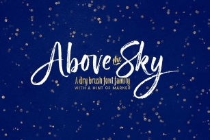 Above the Sky Font Download