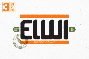 Elwi The Giant Font Download