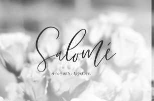 Salome Signature Font Download