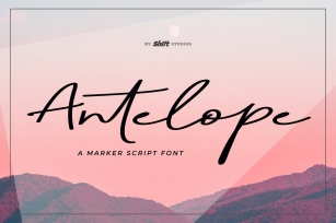 Antelope Font Download