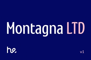 Montagna LTD Font Download
