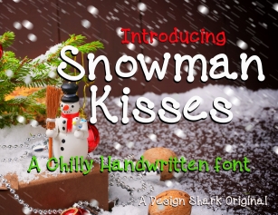 Snowman Kisses Font Download