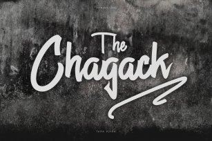 Chagack Script Typeface 30% Off Font Download