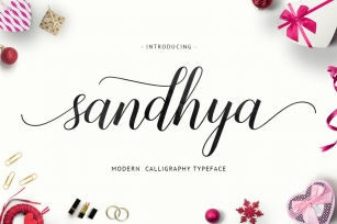 Sandhya Script Font Download