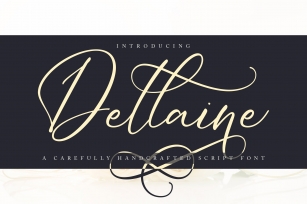 Dellaine Font Download