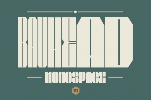 Bauhead Typeface Font Download