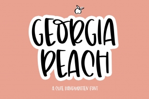 Georgia Peach Font Download