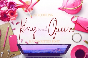King and Queen Font Download