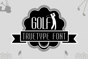 Golf TrueType Font Download