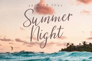 Summer Night Font Download