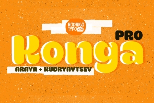 Konga Pro+Cyrillic Font Download