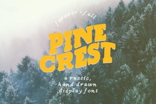 Pine Crest Rustic Serif Font Download