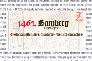 1462 Bamberg OTF Font Download