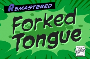 Forked Tongue Font Download