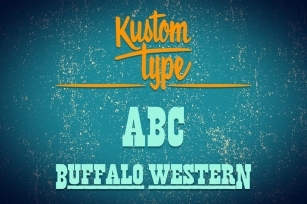 Buffalo Western Font Download