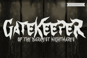 GateKeeper AOE Font Download