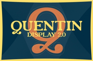 Quentin Version 2.0 Font Download