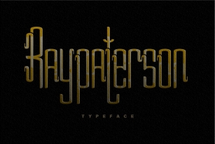 Ray Paterson Typeface Font Download
