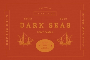 Dark Seas Family Font Download
