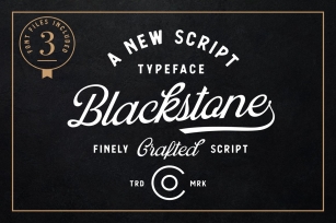 Blackstone Script Font Download