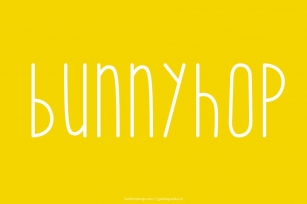 Bunny Hop font Font Download