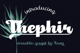 Thephir variable Font Download