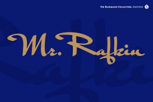 Mr Rafkin Pro Font Download