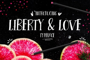 Liberty  Love Typeface Font Download