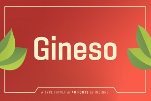 Gineso Font Download