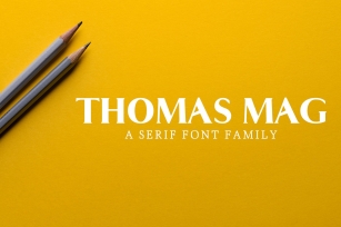 Thomas Mag Serif 9 Family Pack Font Download