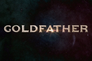 Goldfather Typeface Font Download