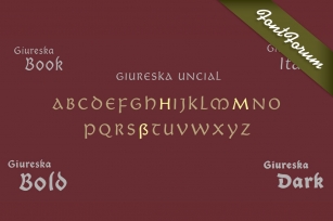 Giureska Dark Font Download