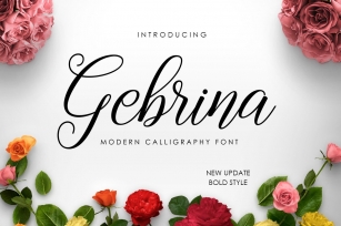 Gebrina Script Font Download