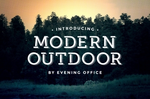 Modern Outdoor Font Download