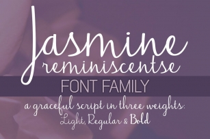Jasmine Reminiscentse Family Font Download