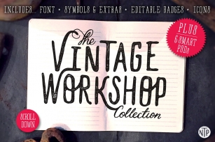 The Vintage Workshop Collection Font Download