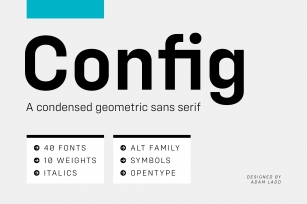 Config Complete Family Font Download