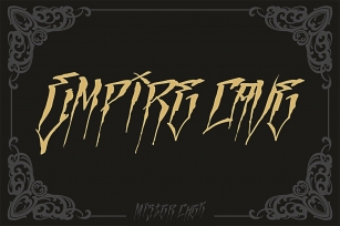 Empire Cave Font Download