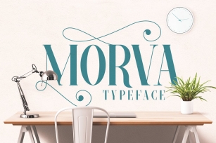 MORVA Typeface Font Download