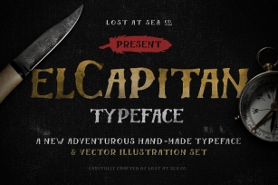 El Capitan – Handdrawn + Bonus Font Download