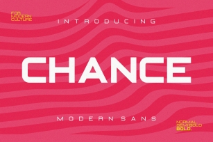 CHANCE Font Download
