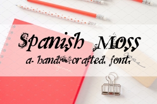 Spanish Moss Font Download