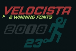 Velocista Display -2 fonts- Font Download