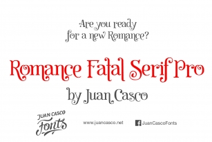Romance Fatal Serif Pro Font Download