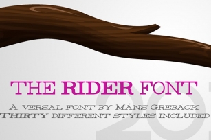 Rider Font Download