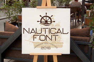 Nautical Typeface Font Download